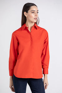 Camisa ponta naranja