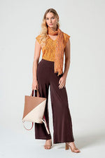 Cargar imagen en el visor de la galería, Pantalon largo lixx marron
