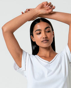 Camiseta tina blanco