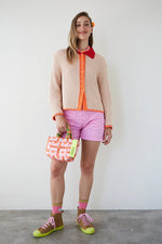 Cargar imagen en el visor de la galería, Cardigan punto misty crudo
