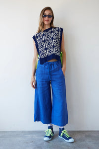 Chaleco gusto azul